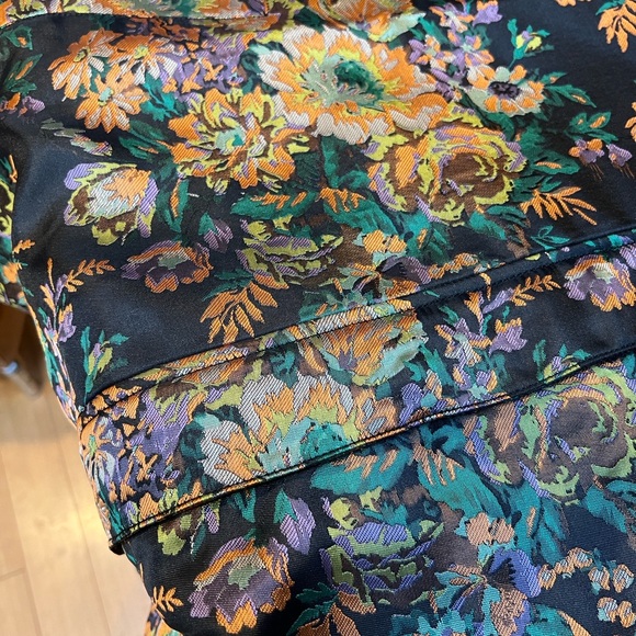 Anthropologie Black Floral Jacket - Picture 11 of 11